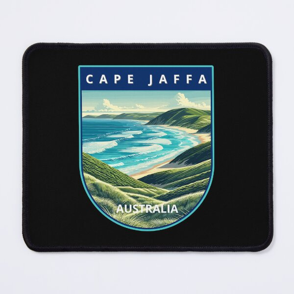 Item preview, Cape Jaffa Australia Retro Art Travel Badge designed and sold by MaateoDesign.