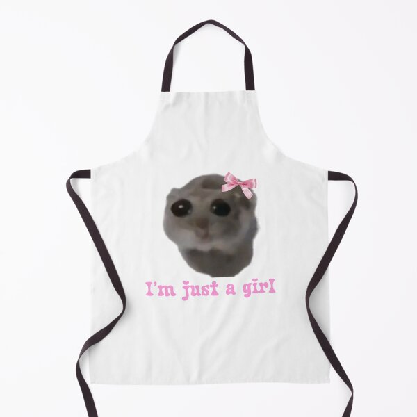 Item preview, Sad hamster I’m just a girl designed and sold by suzancreations.