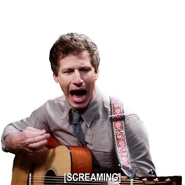 Artwork thumbnail, Jake Peralta screaming with guitar by ellalucy