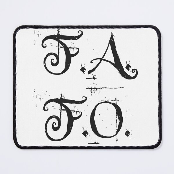 Item preview, FAFO - black typography designed and sold by WastelandsEdge.