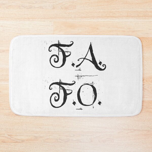 Item preview, FAFO - black typography designed and sold by WastelandsEdge.