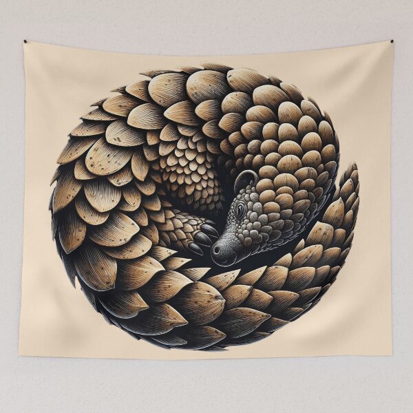 Item preview, Pangolin Art #27 | Pangolin Lovers designed and sold by ksgraphics222.
