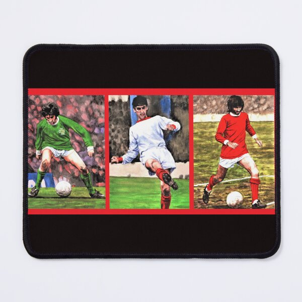 Item preview, George Best Northern Ireland and Red Devils designed and sold by ARTwithDIRK.