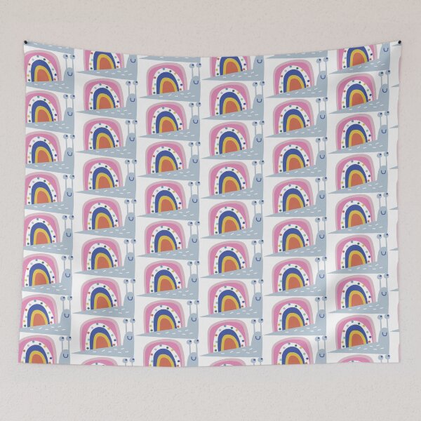 Item preview, Cute Snail with Rainbow  designed and sold by PrancingPumpkin.