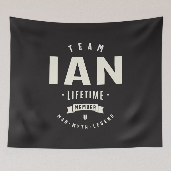 Item preview, Team Ian Lifetime Member Funny Name Ian designed and sold by cidolopez.