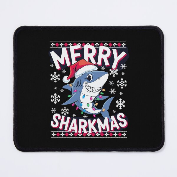 Item preview, Merry Sharkmas Funny Santa Shark Christmas designed and sold by luannsemmsobre.