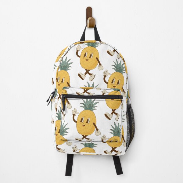Item preview, Friendly Cartoon Pineapple Fruit Retro design designed and sold by Printellarium.