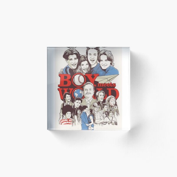 Boy Meets World Acrylic Block