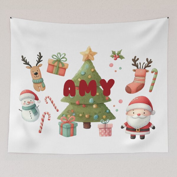 Item preview, Christmas Name Amy - personalized designed and sold by karolinahinc.