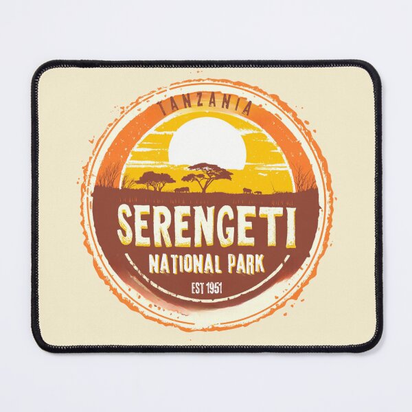 Item preview, Serengeti National Park - Tanzania designed and sold by GoodOldVintage.