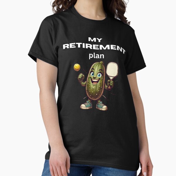 Item preview, My Retirement Plan Funny Pickleball designed and sold by Ink & Fabric.