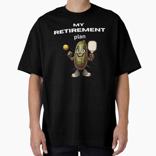 Item preview, My Retirement Plan Funny Pickleball designed and sold by Ink & Fabric.