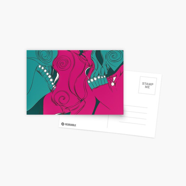 Oh noooooos Postcard