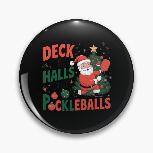 Item preview, Deck The Hall With Pickleball designed and sold by Mateusz Majcherek.