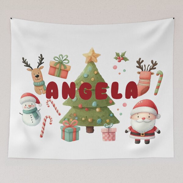 Item preview, Christmas Name Angela - personalized designed and sold by karolinahinc.