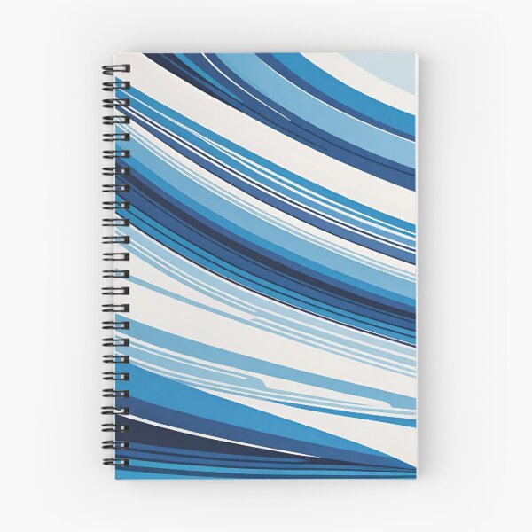 Item preview, stripes blue and white 3 designed and sold by blackwhiteblue.