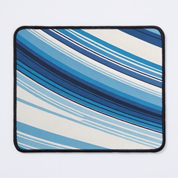 Item preview, stripes blue and white 3 designed and sold by blackwhiteblue.