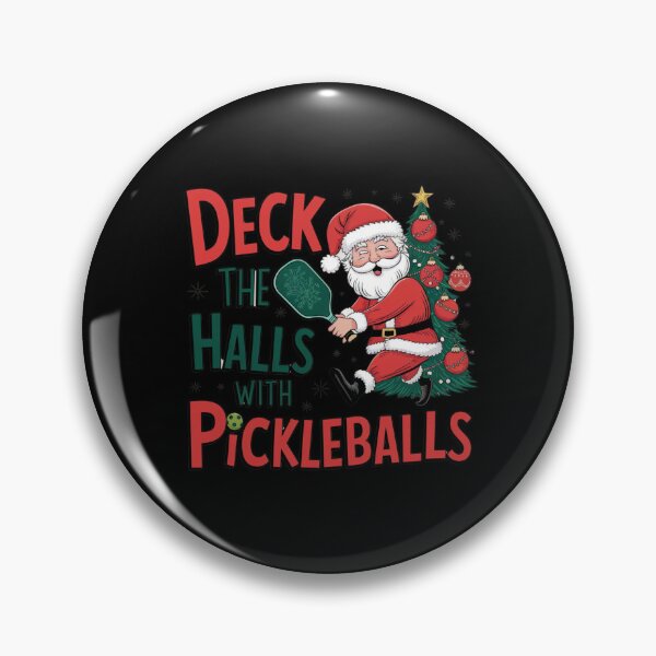 Item preview, Deck The Hall With Pickleball designed and sold by Mateusz Majcherek.