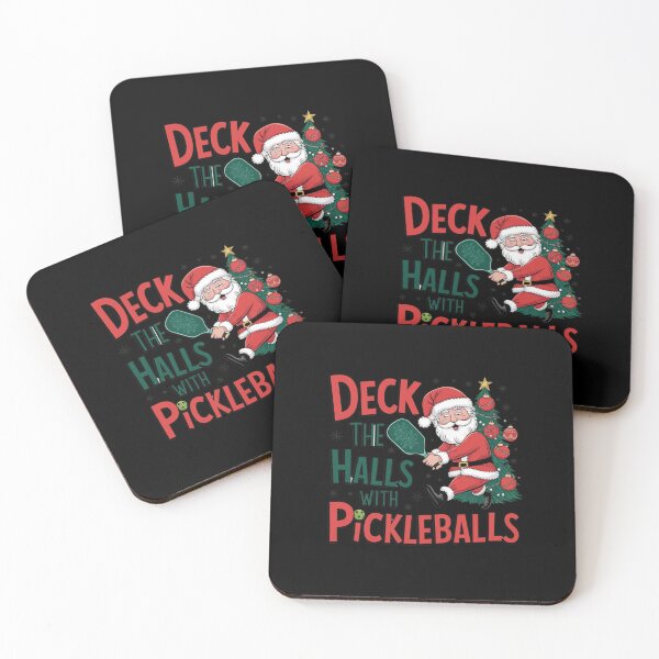 Item preview, Deck The Hall With Pickleball designed and sold by Mateusz Majcherek.
