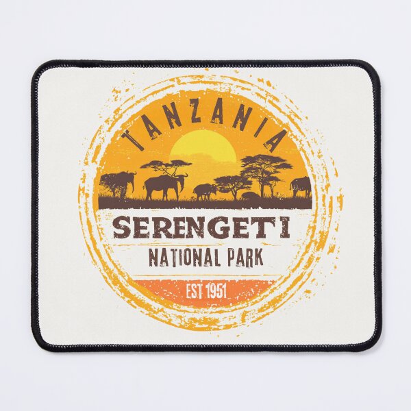 Item preview, Serengeti National Park - Tanzania designed and sold by GoodOldVintage.