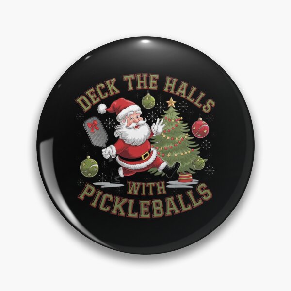 Item preview, Deck The Hall With Pickleball designed and sold by Mateusz Majcherek.