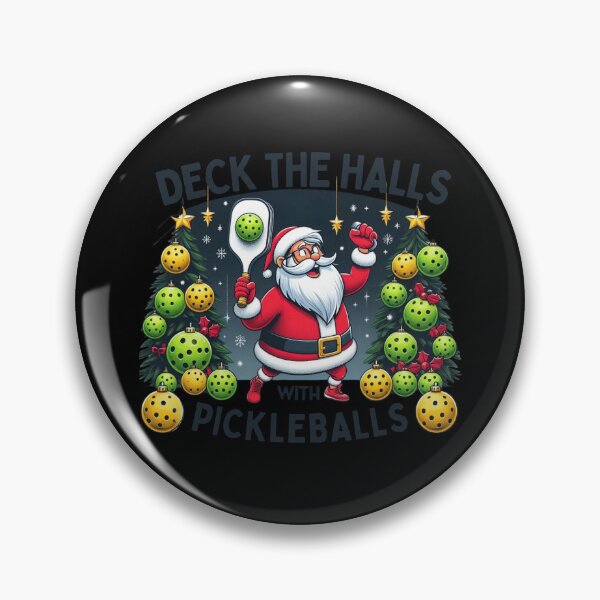Item preview, Deck The Hall With Pickleball designed and sold by Mateusz Majcherek.