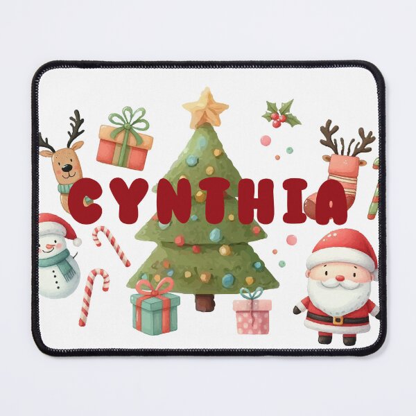 Item preview, Christmas Name Cynthia - personalized designed and sold by karolinahinc.
