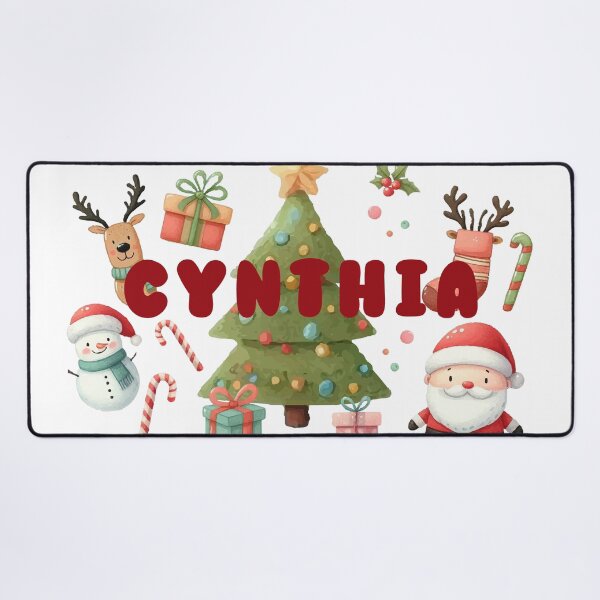 Item preview, Christmas Name Cynthia - personalized designed and sold by karolinahinc.