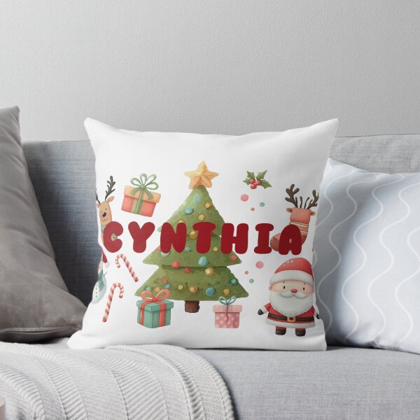 Artikelvorschau, Weihnachtsname Cynthia - personalisiert entworfen und verkauft von karolinahinc.