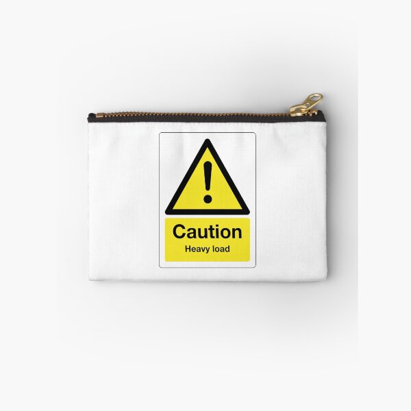 Item preview, Caution: Heavy Load Sign (on white) designed and sold by STUDIO-72.