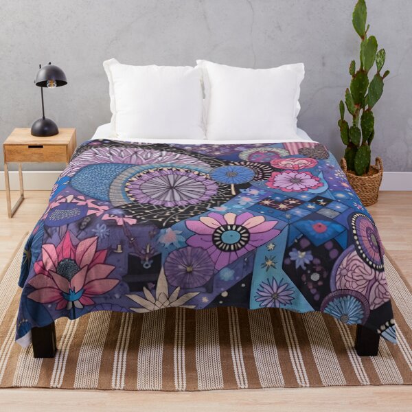 Item preview, Flores geométricas: un collage floral designed and sold by AmuraLumina.