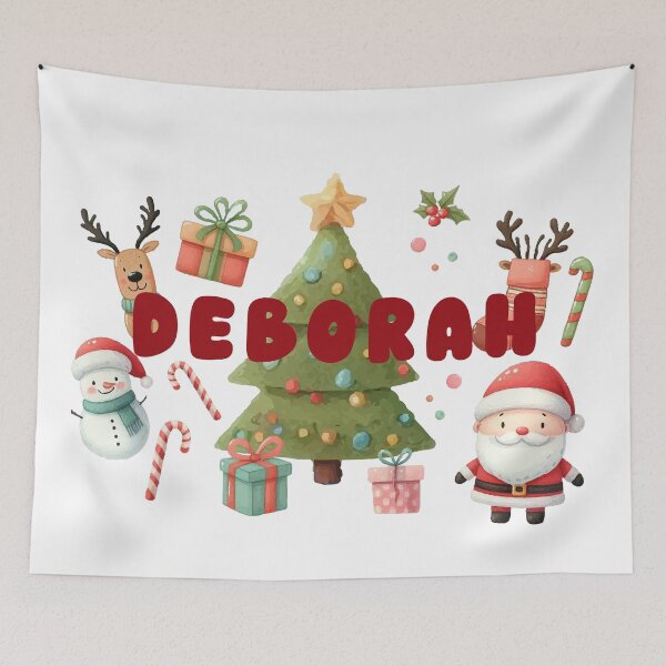 Item preview, Christmas Name Deborah - personalized designed and sold by karolinahinc.