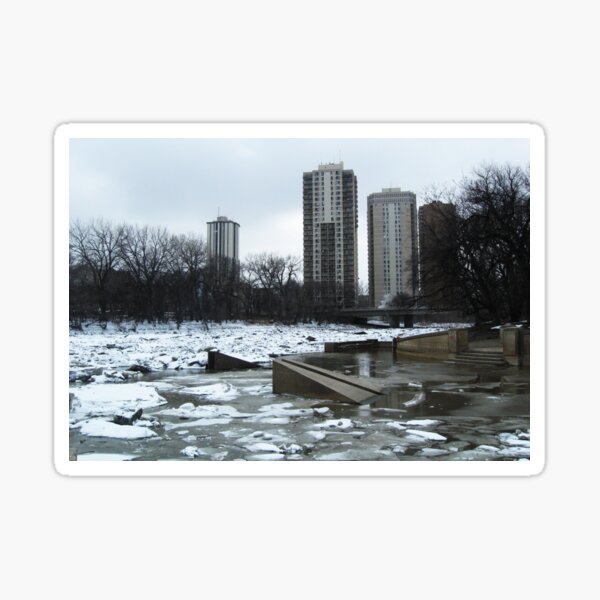 Item preview, Winnipeg, Assiniboine River, 2015 designed and sold by BarbRomanik.