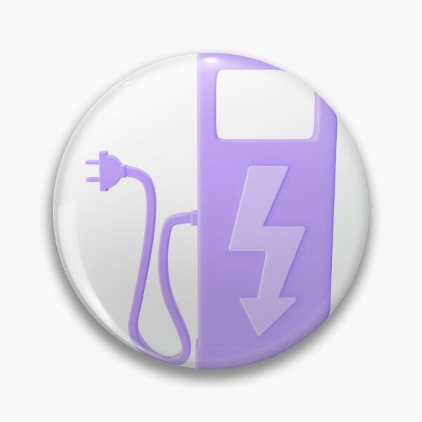 Item preview, Modern Electric Charging Station Symbol Design V designed and sold by PunktLE.