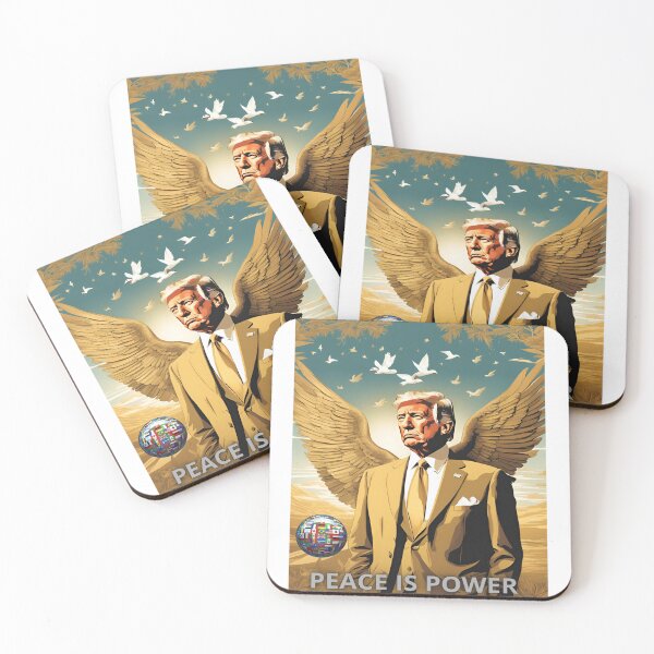 Item preview, Peace is Power Donald Trump designed and sold by Urbancamco.