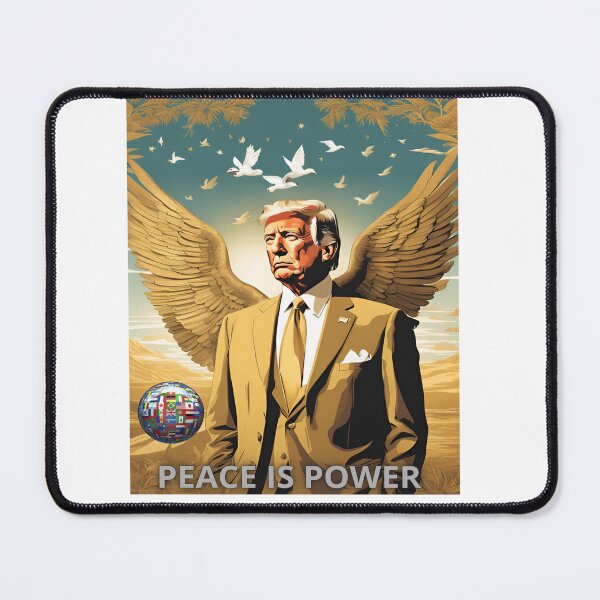 Item preview, Peace is Power Donald Trump designed and sold by Urbancamco.