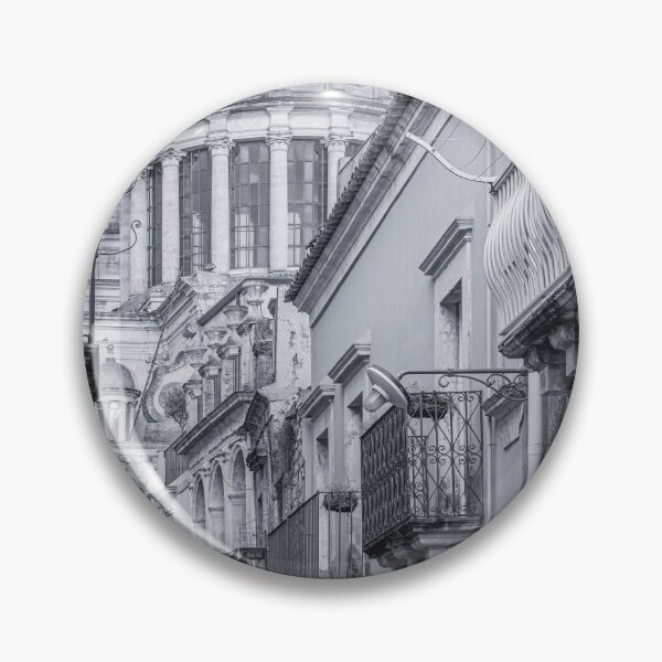 Item preview, Ragusa Cathedral BW Sicily Italy designed and sold by PhotoArt by Joan Carroll.