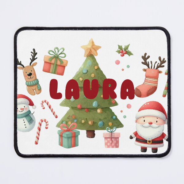 Item preview, Christmas Name Laura - personalized designed and sold by karolinahinc.