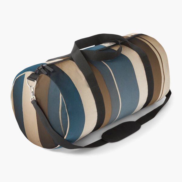 Item preview, striped pattern blue-brown designed and sold by blackwhiteblue.