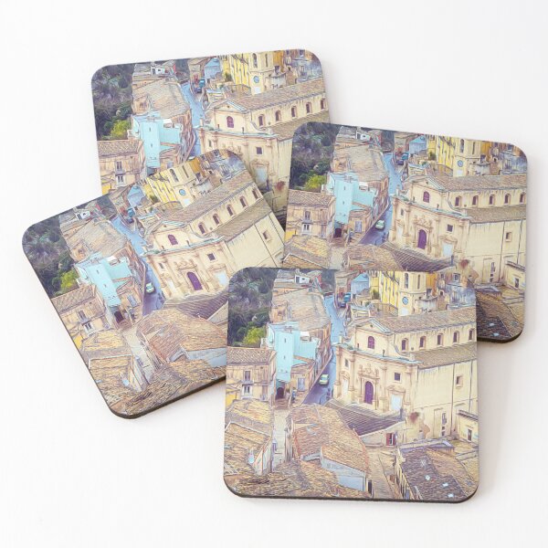 Item preview, Looking Down on Ragusa Sicily Italy Artistic designed and sold by PhotoArt by Joan Carroll.