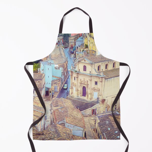 Item preview, Looking Down on Ragusa Sicily Italy Artistic designed and sold by PhotoArt by Joan Carroll.