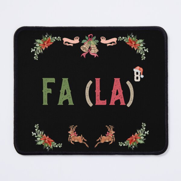 Item preview, FA (LA)8 Math Teacher Christmas Music designed and sold by Mat-Designs.