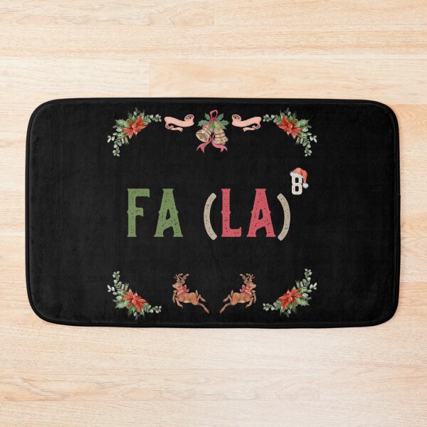 Item preview, FA (LA)8 Math Teacher Christmas Music designed and sold by Mat-Designs.