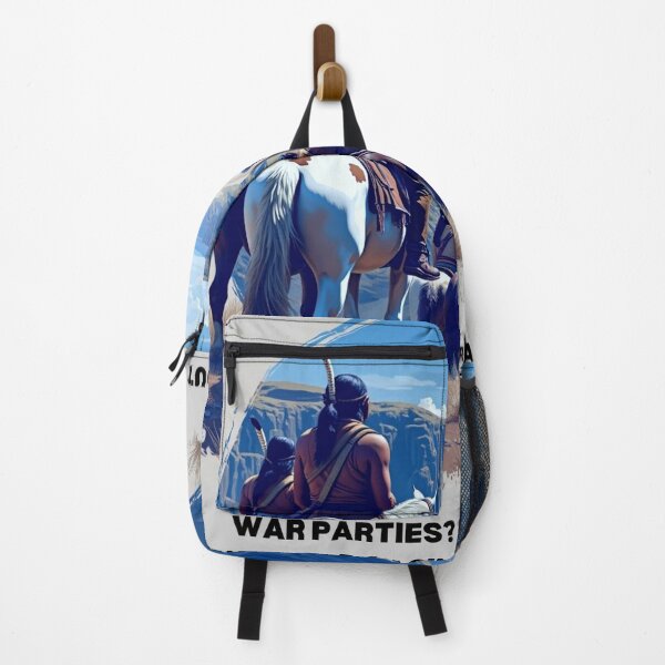 Item preview, "Historical Entrepreneurship 1800s" Native american War Party designed and sold by SJZDesign.
