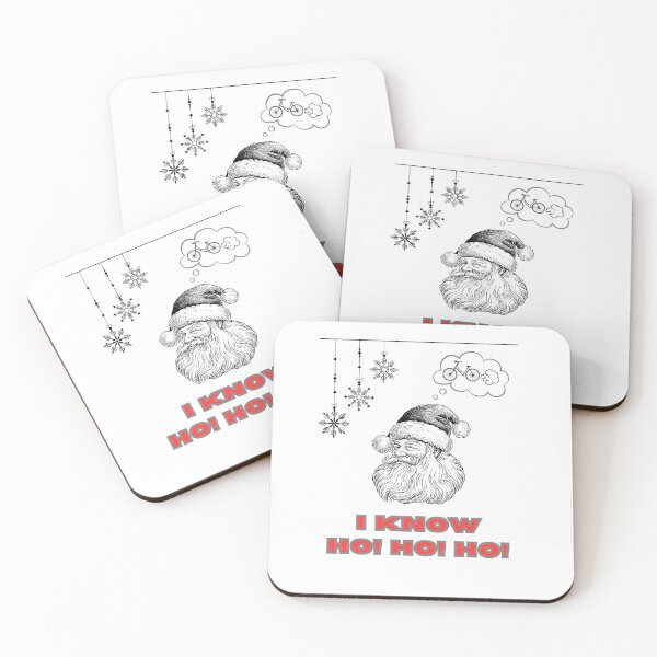 Item preview, I Know HO HO HO (funny gift for a cyclist) designed and sold by made4noise.