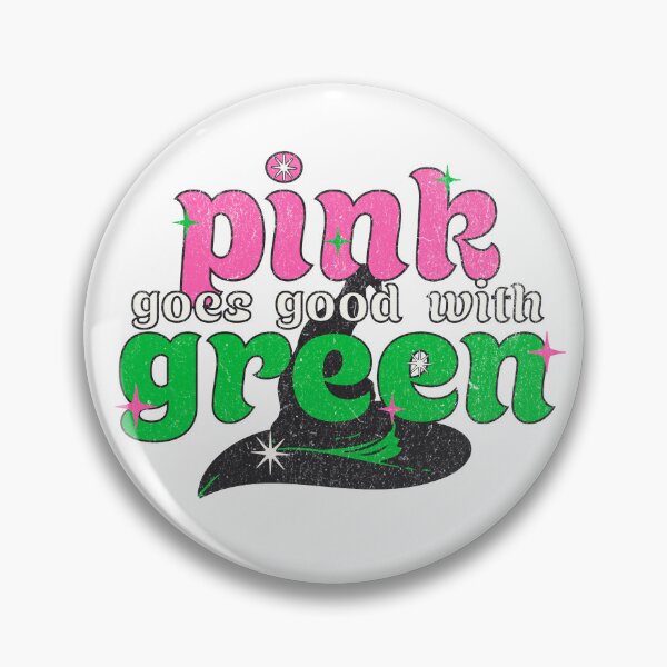 Item preview, Pink Goes Good With Green Wicked Witch Hat designed and sold by darkskydelights.