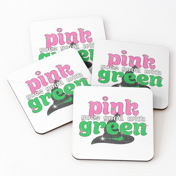 Item preview, Pink Goes Good With Green Wicked Witch Hat designed and sold by darkskydelights.