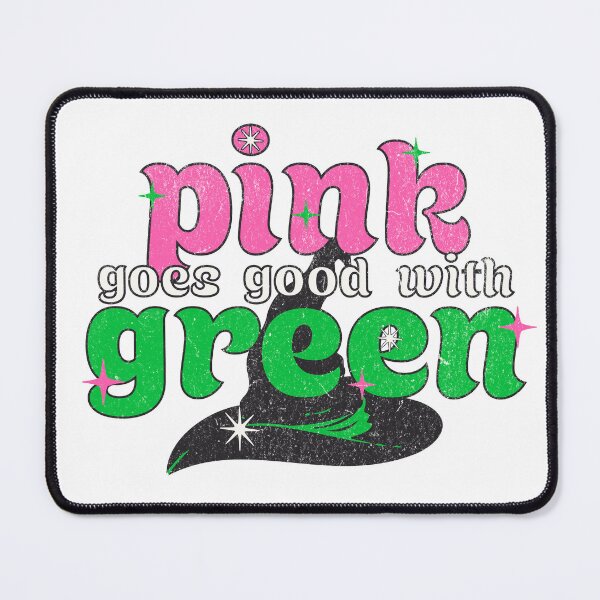Item preview, Pink Goes Good With Green Wicked Witch Hat designed and sold by darkskydelights.