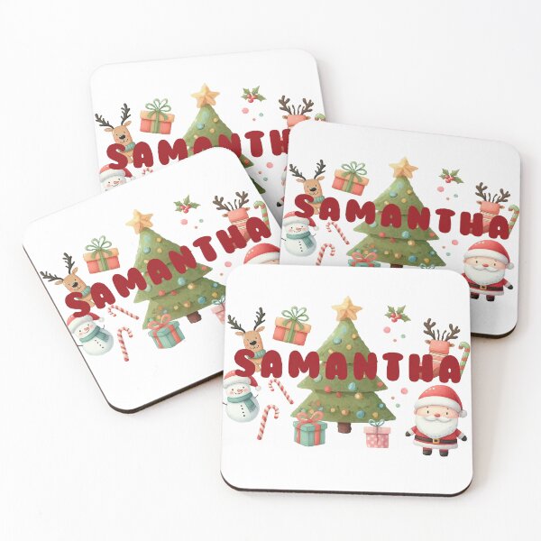 Item preview, Christmas Name Samantha - personalized designed and sold by karolinahinc.