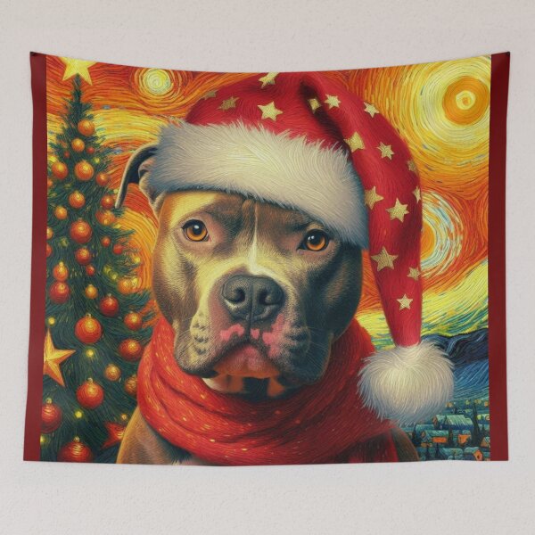 Item preview, Papá Noel Pitbull designed and sold by 123ks.